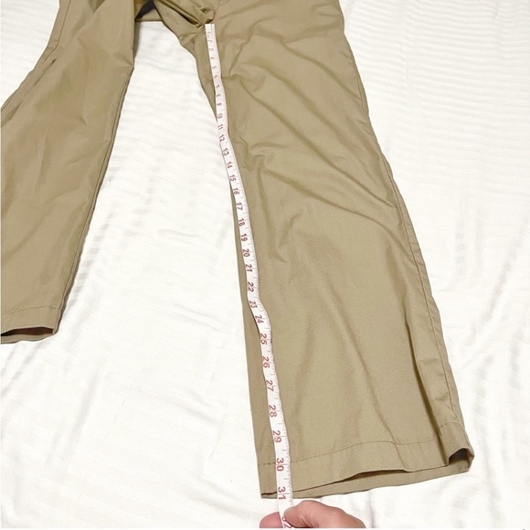 Aritzia Sunday Best Charlie Full Length Wide Leg Trouser Pant Khaki Tan size 00 - Picture 16 of 16